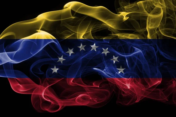 Flaga Wenezueli dymu — Zdjęcie stockowe