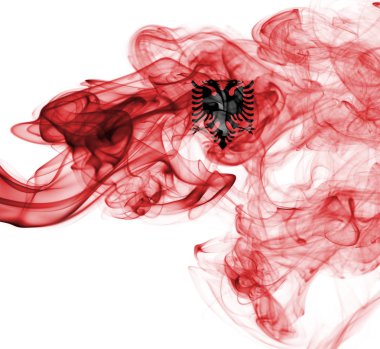 Arnavutluk duman bayrak