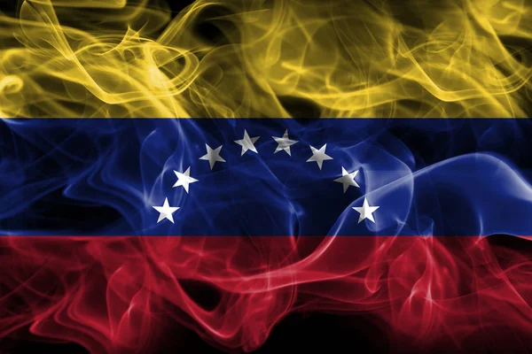 Flaga Wenezueli dymu — Zdjęcie stockowe
