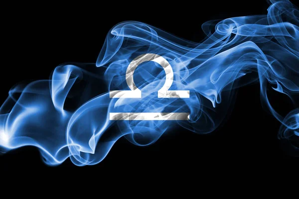 Smoky Libra znak zodiaku astrologia horoskop dla — Zdjęcie stockowe