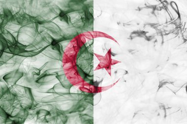 Cezayir duman bayrak