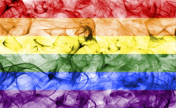 Флаг гей-дыма — стоковое фото