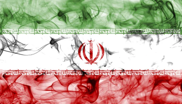 Bandera de humo Irán — Foto de Stock