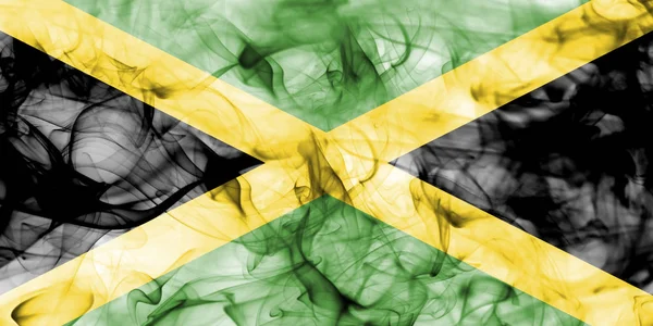 Jamaica füst zászló — Stock Fotó