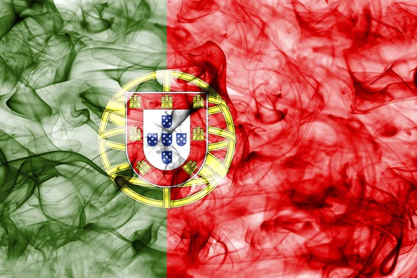 葡萄牙烟旗子 — 图库照片