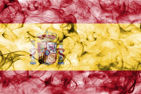 Spanien rök flagga — Stockfoto