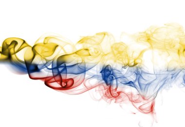 Kolombiya duman bayrak