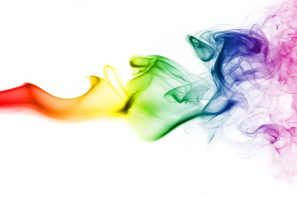 Bandera de humo gay — Foto de Stock