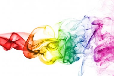 Renkli gökkuşağı duman, Eşcinsel gurur bayrak renkleri, Lgbt topluluk fl