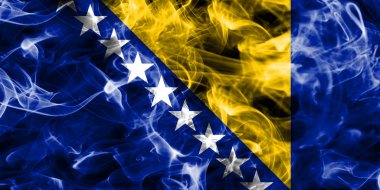 Bosna-Hersek duman bayrağı