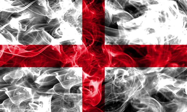 Bandera de humo Inglaterra — Foto de Stock