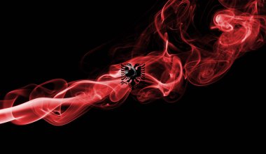 Arnavutluk duman bayrak