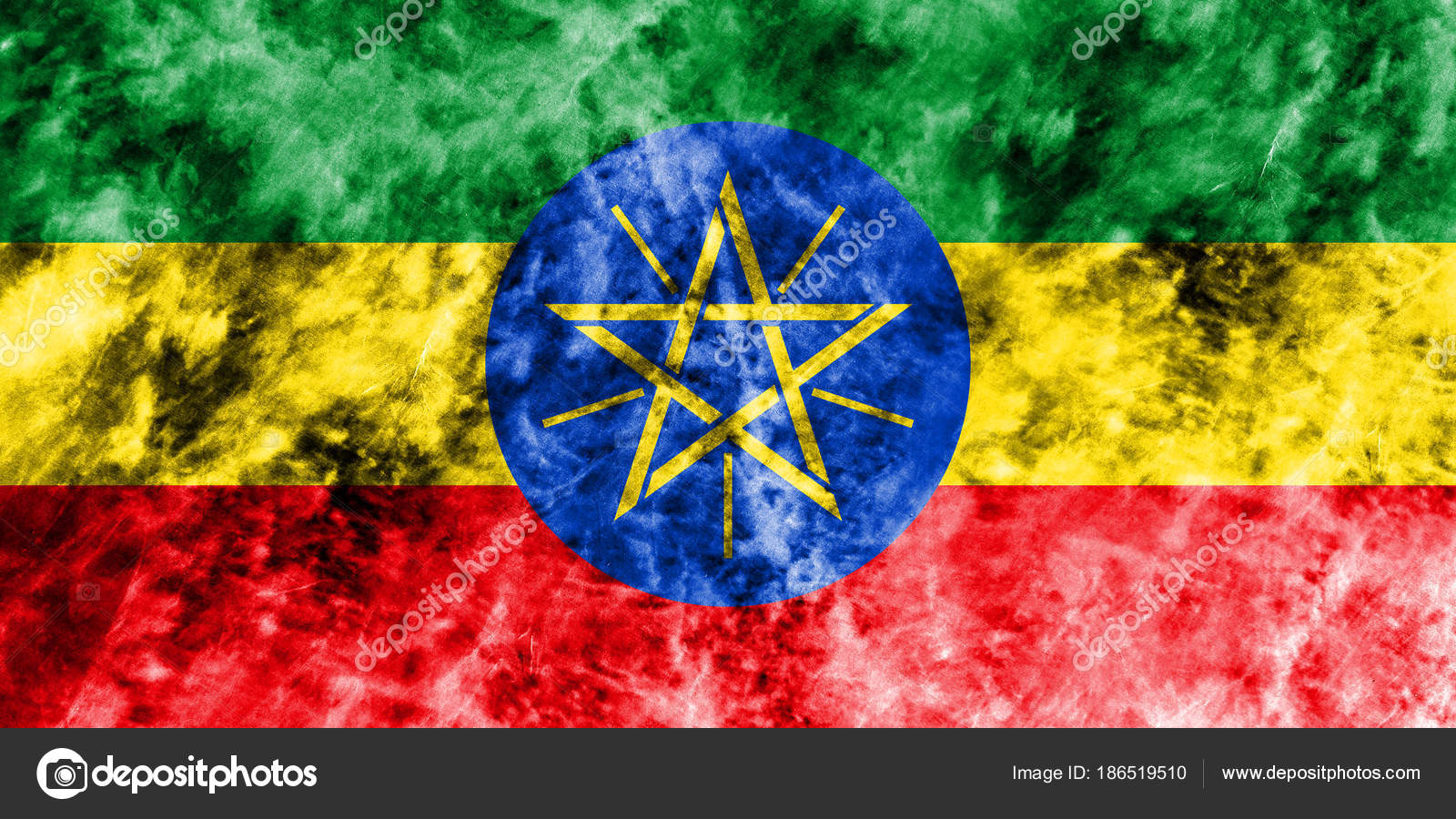 Old Ethiopia Grunge Background Flag Stock Photo C Vladem 186519510