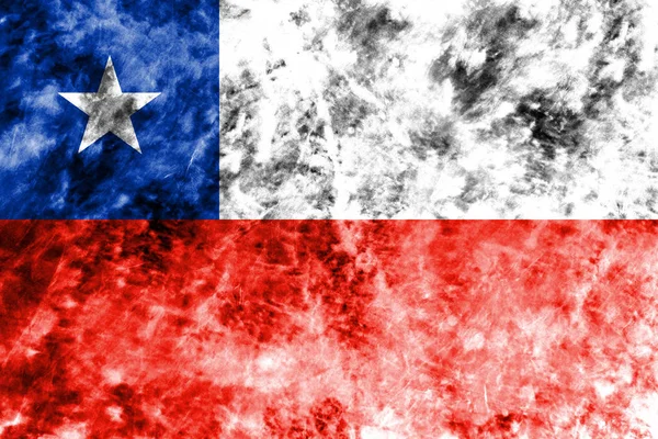 Oude Chili grunge achtergrond vlag — Stockfoto