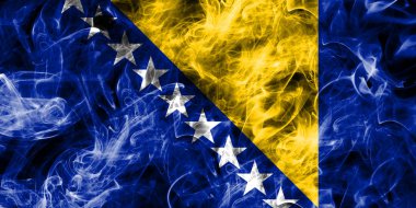 Bosna-Hersek duman bayrağı