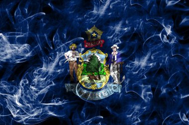 Maine eyaleti duman bayrağı, Amerika Birleşik Devletleri