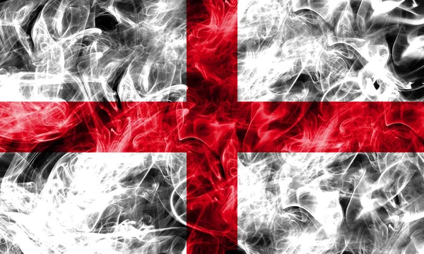 Bandera de humo Inglaterra — Foto de Stock