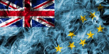 Duman Tuvalu bayrağı