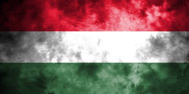 Eski Macaristan grunge arka plan bayrak