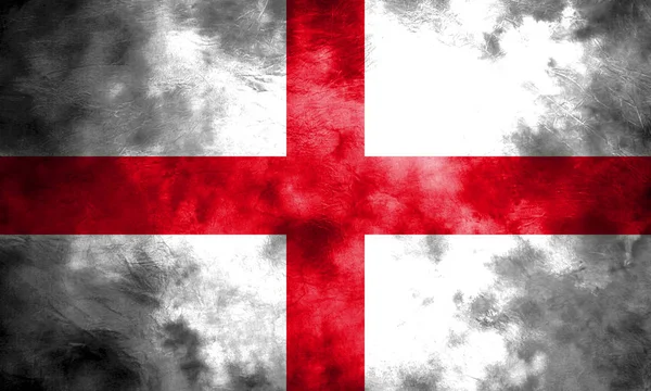 Гранж-флаг Древней Англии — стоковое фото