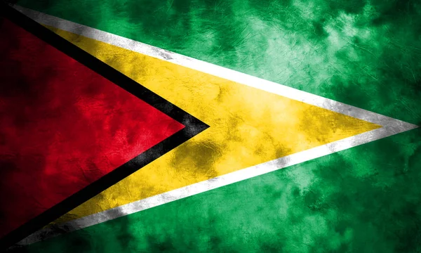 Stará Guyana grunge pozadí vlajka — Stock fotografie