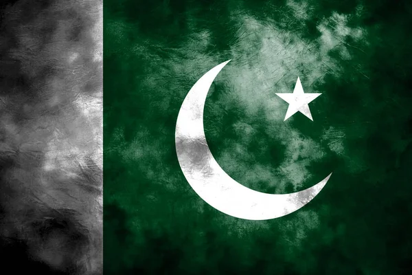 파키스탄의 옛 국기가 게양되다 — 스톡 사진