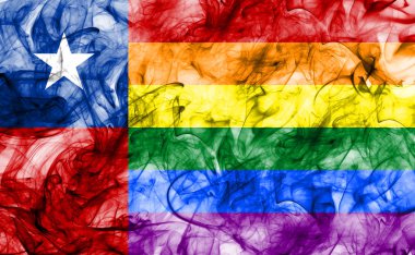 Şili Eşcinsel duman bayrak, Şili bayrağı