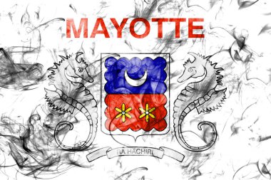  Mayotte sigara bayrağı, Fransa 'ya bağlı bölge bayrağı