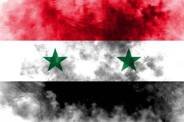 Eski Suriye grunge arka plan bayrak
