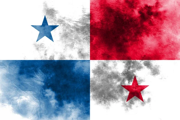 Eski Panama grunge arka plan bayrak