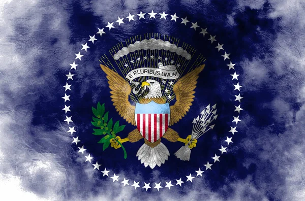 President grunge flag, United States of America