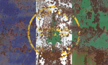 Palo Alto şehir duman bayrak, California State, Amerika Birleşik Devletleri Am