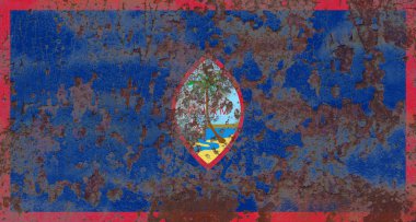 Guam grunge bayrak, Amerika Birleşik Devletleri bağımlı bölge bayrak