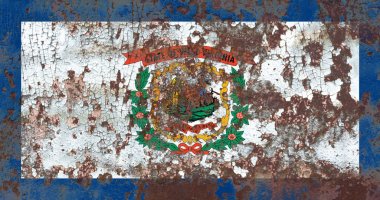 Batı Virginia devlet grunge bayrağı, Amerika Birleşik Devletleri