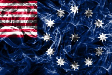 Easton şehir duman bayrak, Pennsylvania State, Amerika Birleşik Devletleri Ame