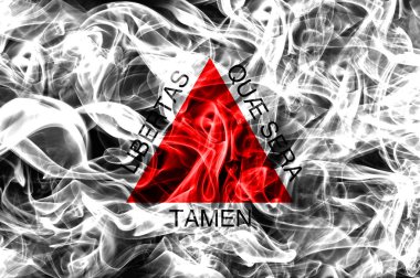 Minas Gerais sigara flama bayrağı, Güney Brezilya 'nın kuzeyinde.