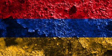 Eski Ermenistan grunge arka plan bayrak