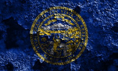 Nebraska Eyalet grunge bayrak, Amerika Birleşik Devletleri