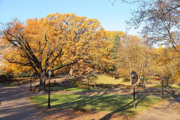 Park in riga — Stockfoto