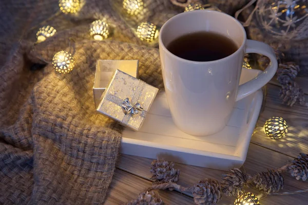 Taza de té caliente —  Fotos de Stock