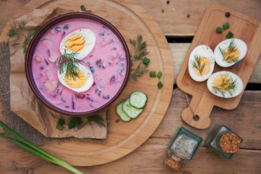 soğuk pancar çorbası