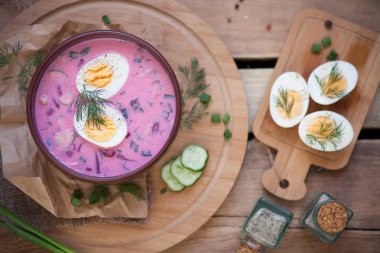 soğuk pancar çorbası