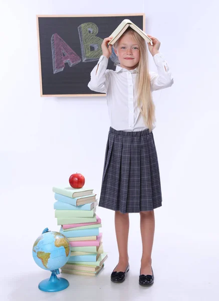 Ragazza in classe — Foto Stock