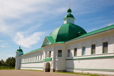 Kuzey ana giriş kutsal Trinity Alexander Svirsky Manastırı 
