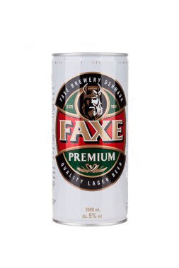 Faxe sigorta primi Faxe Bryggeri A/S tarafından demlenmiş bir popüler lager olduğunu