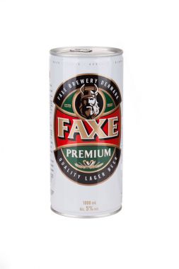 Faxe sigorta primi Faxe Bryggeri A/S tarafından demlenmiş bir popüler lager olduğunu