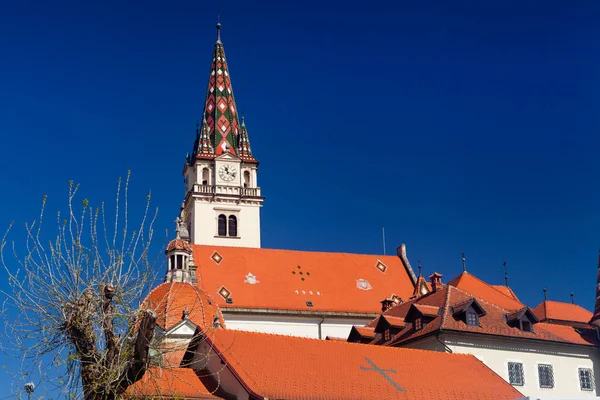 Marija Bistrica Horvátországban a Szt. Mária kegyhely — Stock Fotó