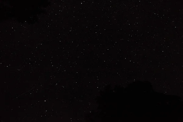 Cielo con estrellas en la noche — Foto de Stock