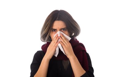 Burnunu silen Kadın
