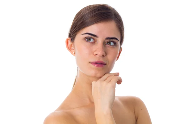 Young woman with ponytail — Stock Photo, Image